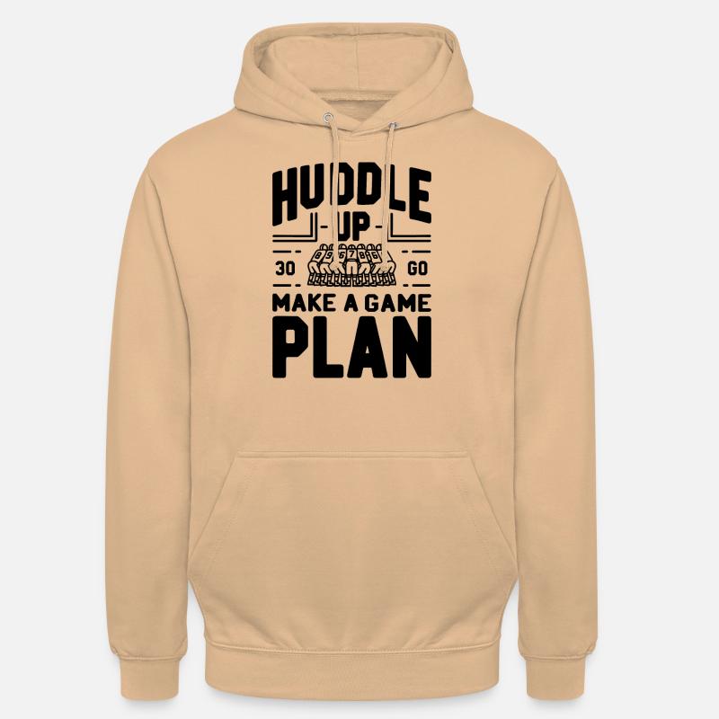 Machen Sie einen Plan - Unisex Hoodie - Pfirsich