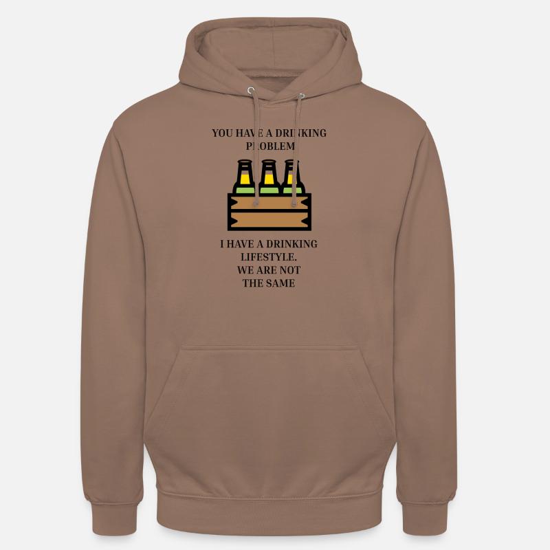 Drinking Problem - Unisex Hoodie - Mokka