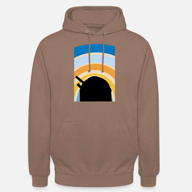 Physicien astronome - Sweat-shirt à capuche unisexe - moka