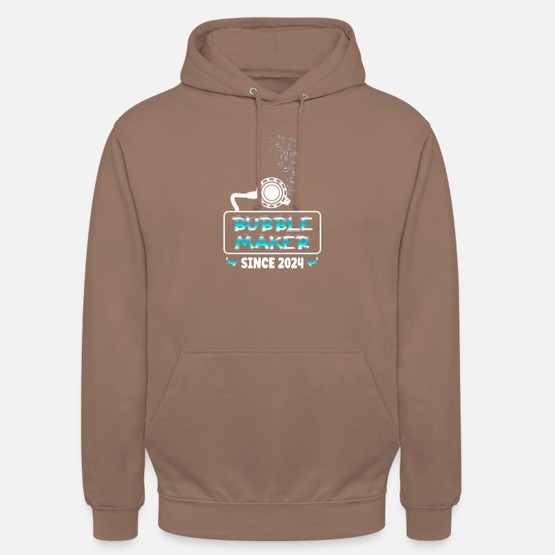 Bubblemaker Scuba Diving seit 2024 - Unisex Hoodie - Mokka