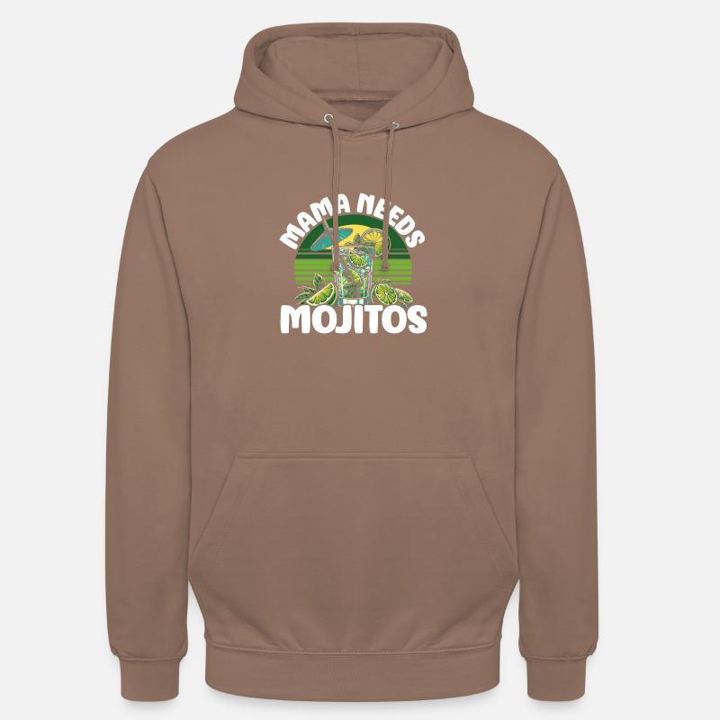 Mama needs Mojitos - Unisex Hoodie - mocha