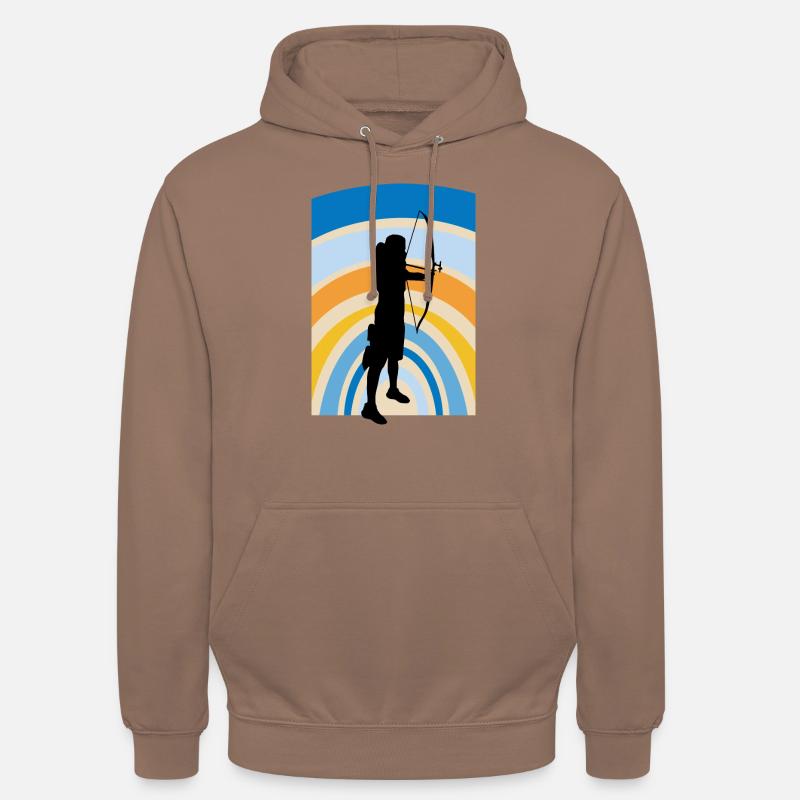 Langbogen Bogen - Unisex Hoodie - Mokka