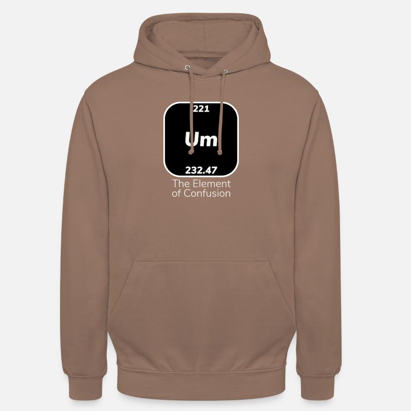 Um élément de confusion - Sweat-shirt à capuche unisexe - moka