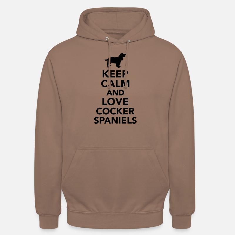 Cocker Spaniel - Unisex Hoodie - Mokka