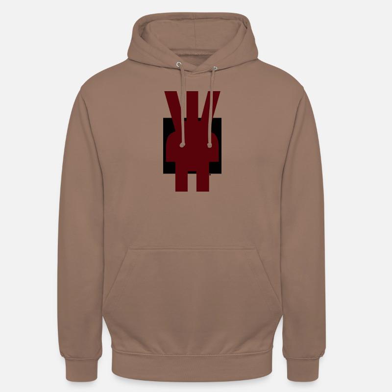 statue inca KACHKA - Sweat-shirt à capuche unisexe - moka