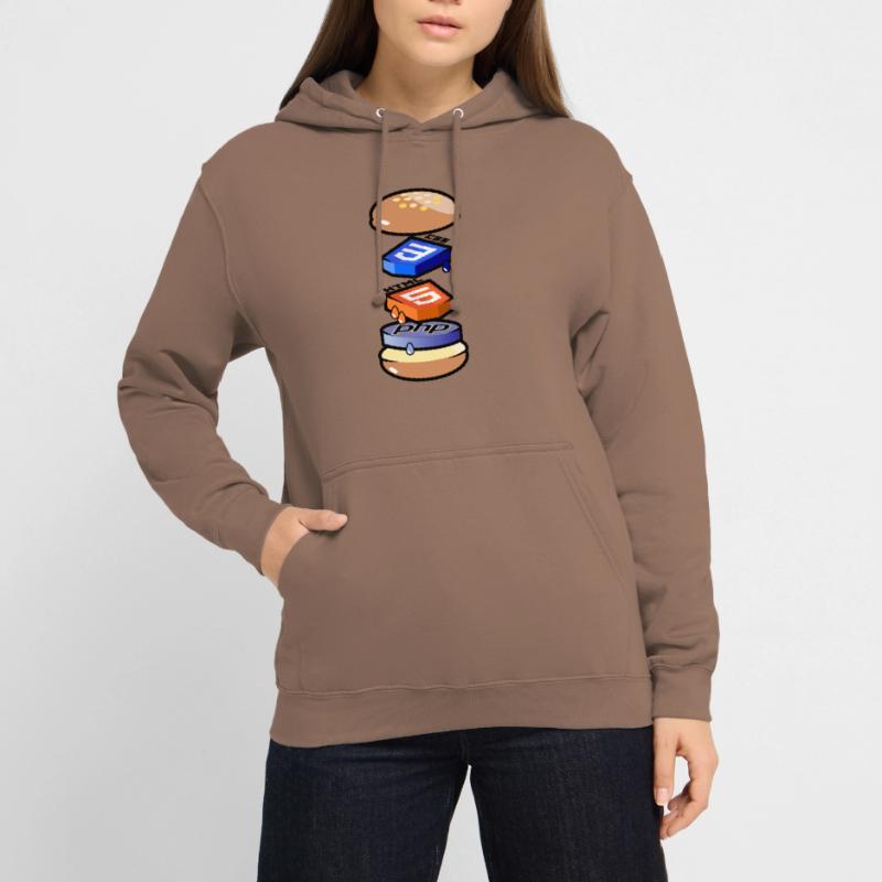 Programmeur informatique en Html, Css et Php Sweat-shirt à capuche unisexe