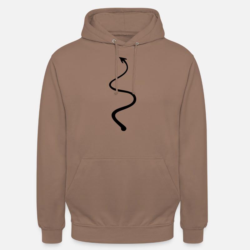 devil tail - Unisex Hoodie - mocha