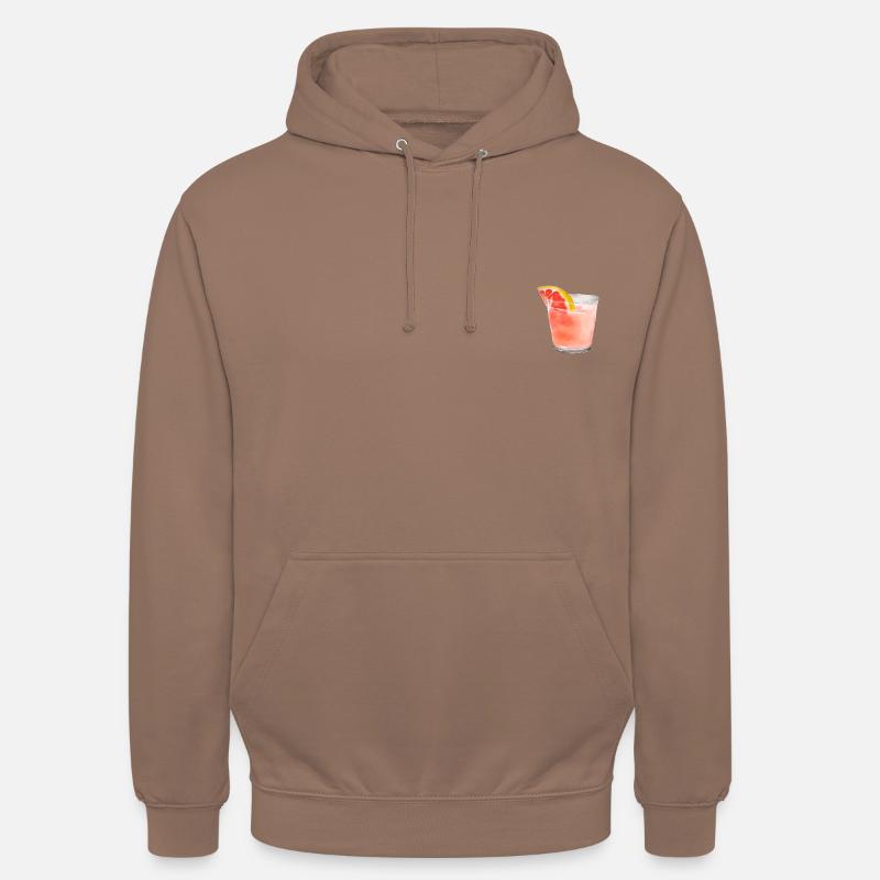 Cocktail d’été - Sweat-shirt à capuche unisexe - moka
