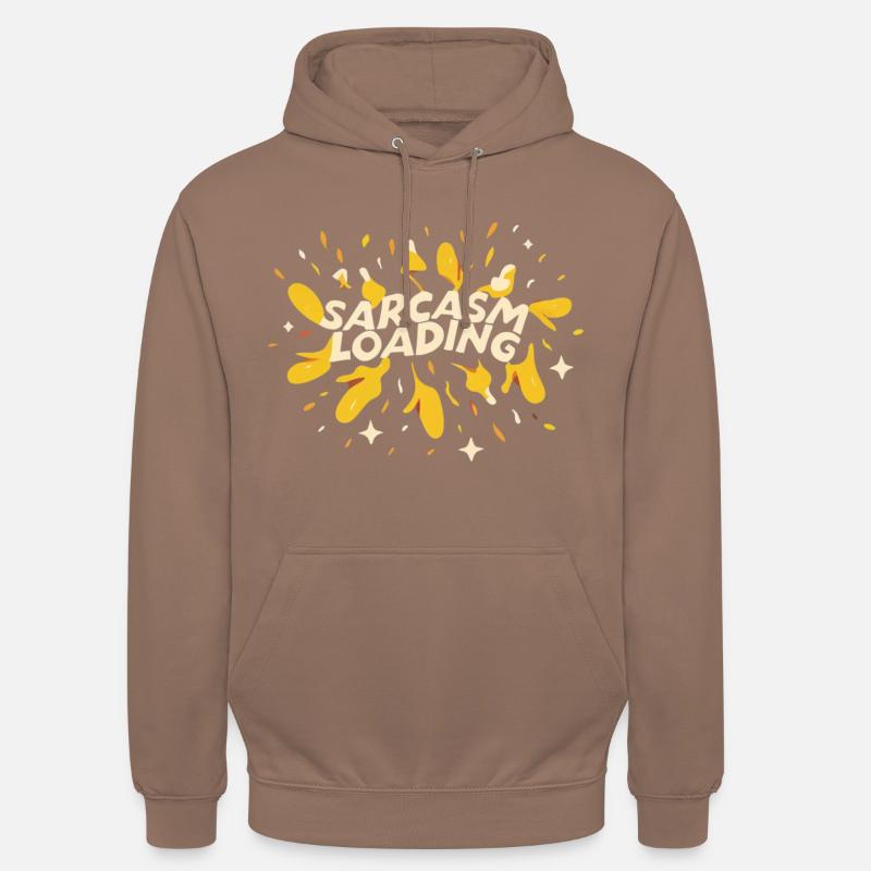Sarcasm Loading - Unisex Hoodie - mocha