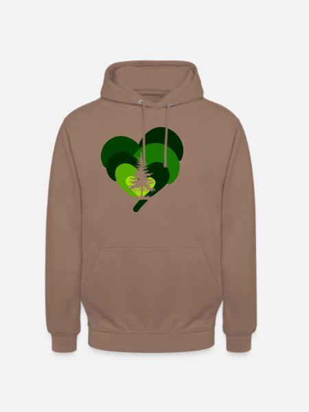 Forstwirtschaft Wald Holz - Unisex Hoodie - Mokka