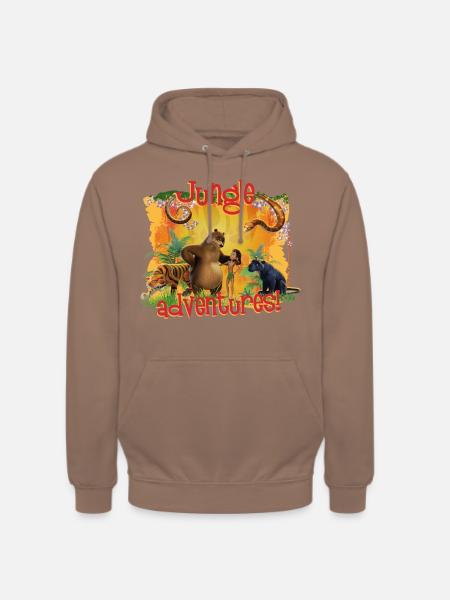Das Dschungelbuch Dschungel Abenteuer - Unisex Hoodie - Mokka