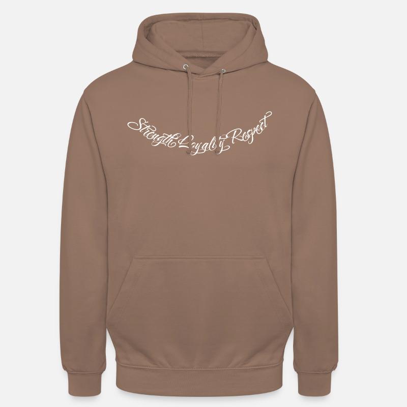 Strength Loyality Respect 2 - Unisex Hoodie - Mokka