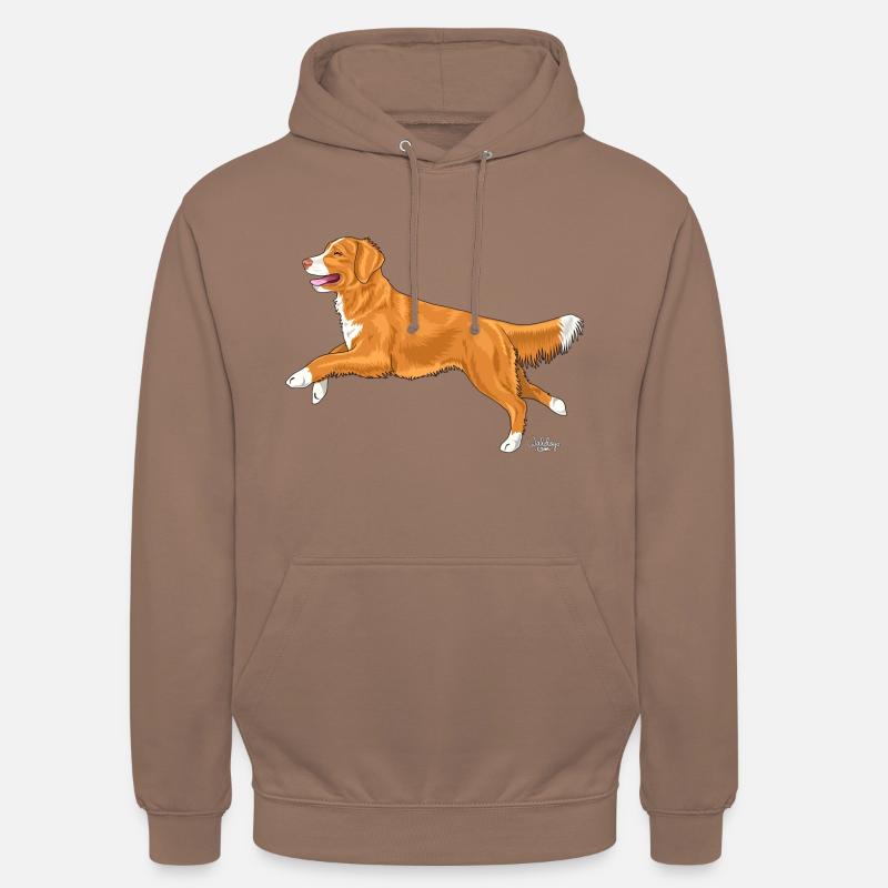 tollervain2 - Sweat-shirt à capuche unisexe - moka