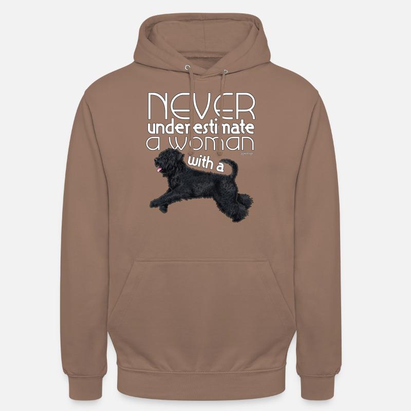 Bouvier Underestimate - Sweat-shirt à capuche unisexe - moka
