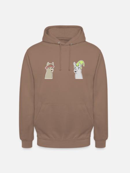 LAMAS - Unisex Hoodie - Mokka