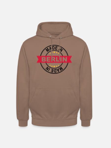 Made in Berlin - Unisex Hoodie - Mokka