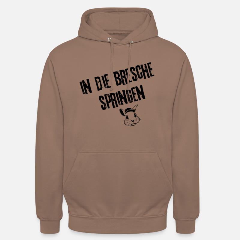 Breschenfüller Designs | Redewendung - Unisex Hoodie - Mokka