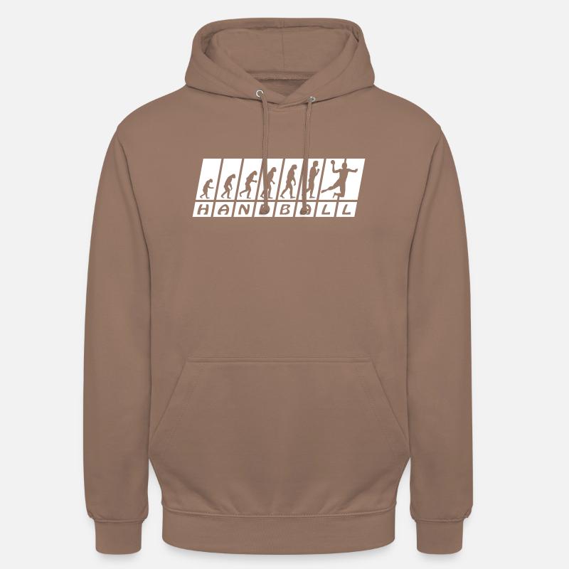 Evolution Handball - Unisex Hoodie - Mokka