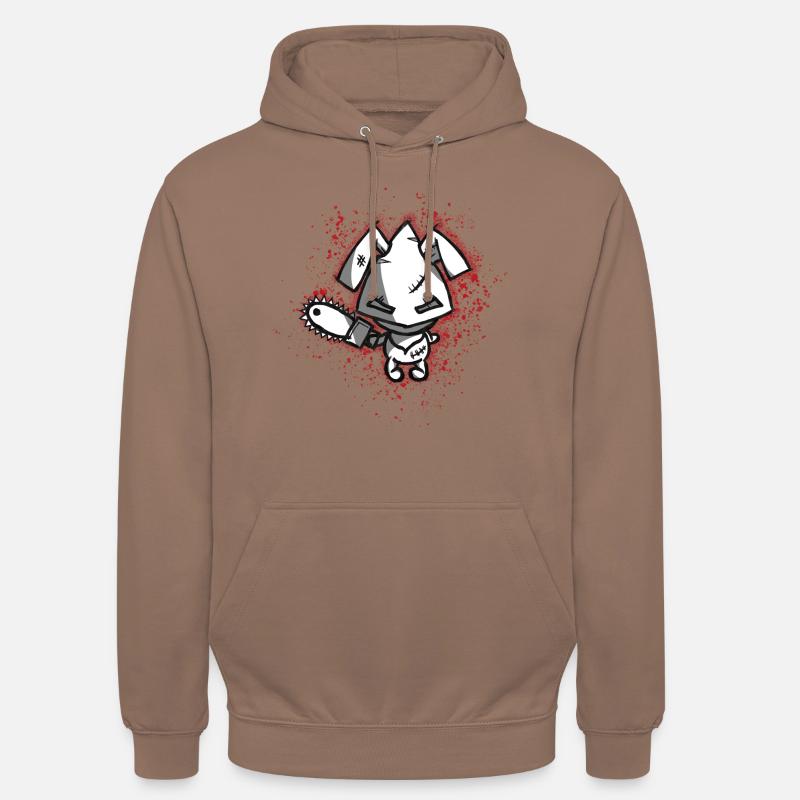 Evil Pets - Rabbit 2 - Sweat-shirt à capuche unisexe - moka