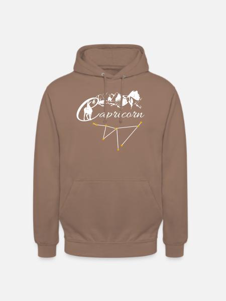 Capricorn - Unisex Hoodie - Mokka