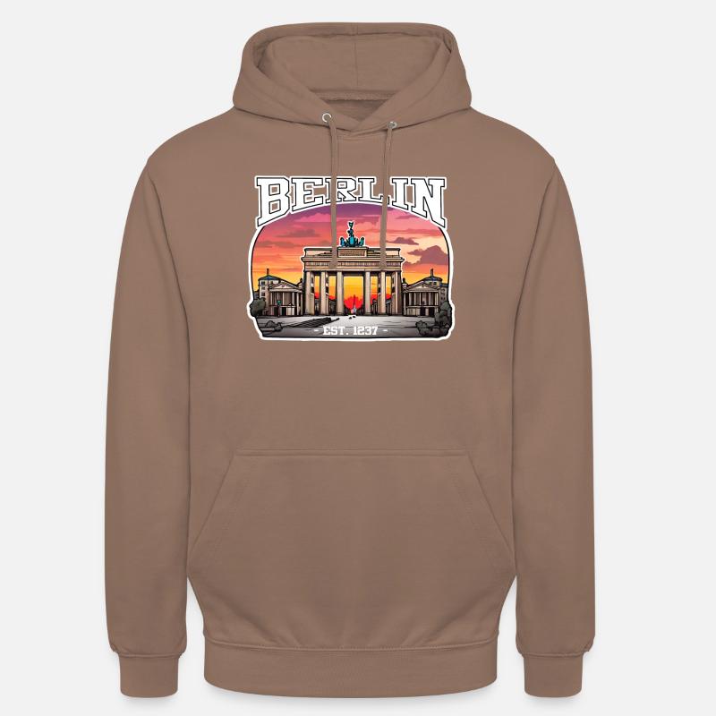Berlin since 1237 (2) - Unisex Hoodie - mocha