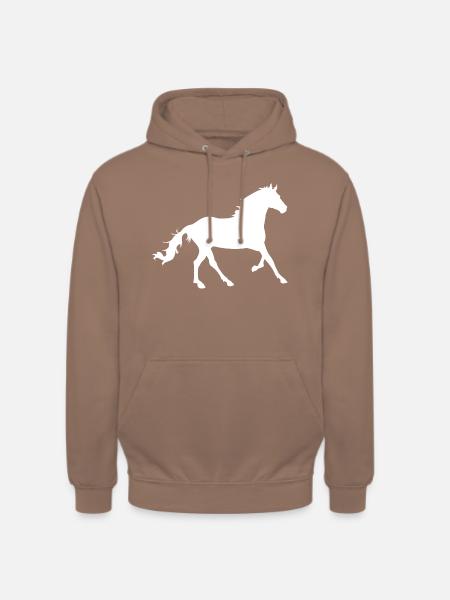 Pferd - Unisex Hoodie - Mokka