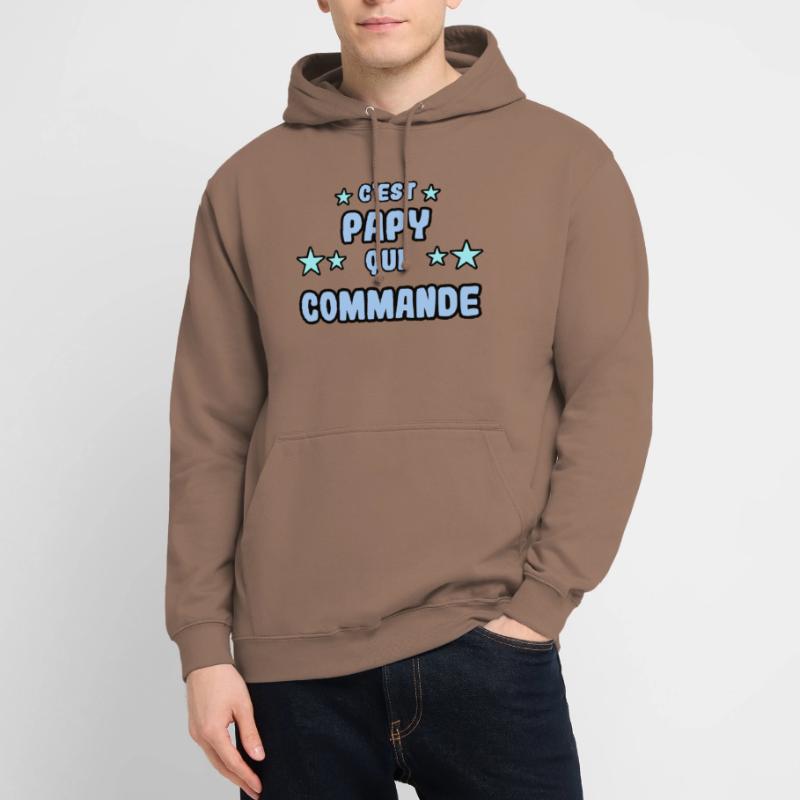 C'est papy qui commande Sweat-shirt à capuche unisexe