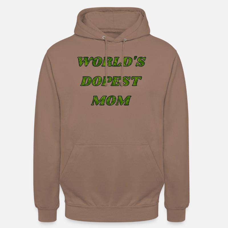 Die Dopest-Mutter der Welt - Unisex Hoodie - Mokka