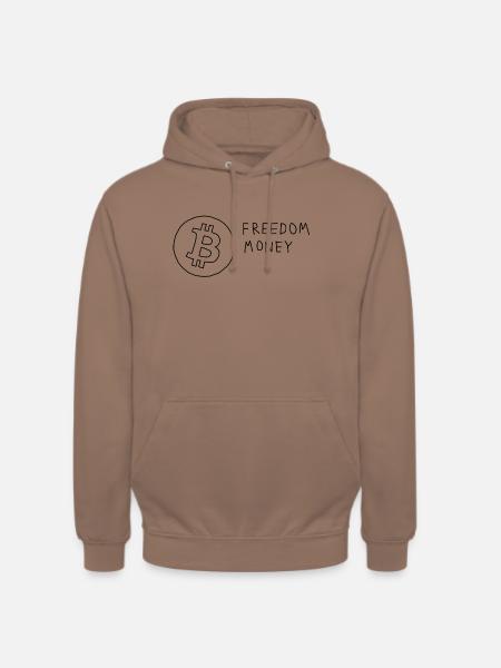 freedommoney - Unisex Hoodie - Mokka