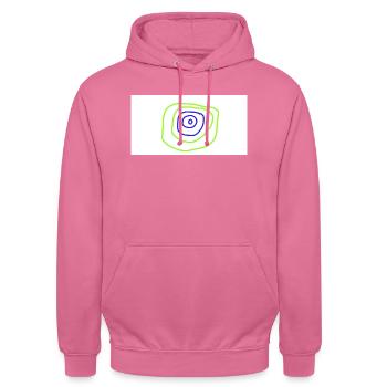 Kreise - Unisex Hoodie - Pink - Vorne - Alina (178cm) & Michal (187cm)