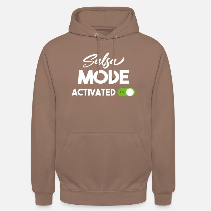 SALSA MODE ACTIVATED - Sweat-shirt à capuche unisexe - moka