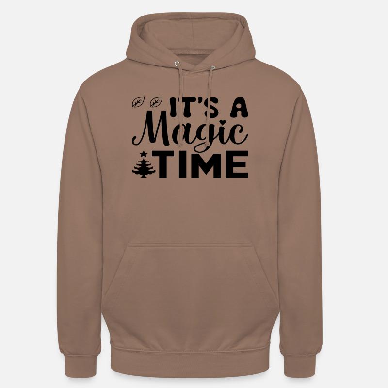 It´s a Magic Time - Unisex Hoodie - Mokka