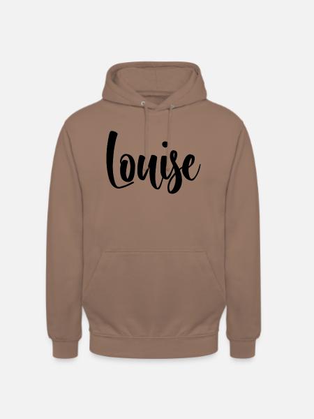 Name - Louise - Unisex Hoodie - Mokka