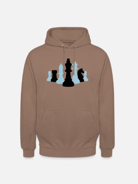 chess 001 - Unisex Hoodie - mocha