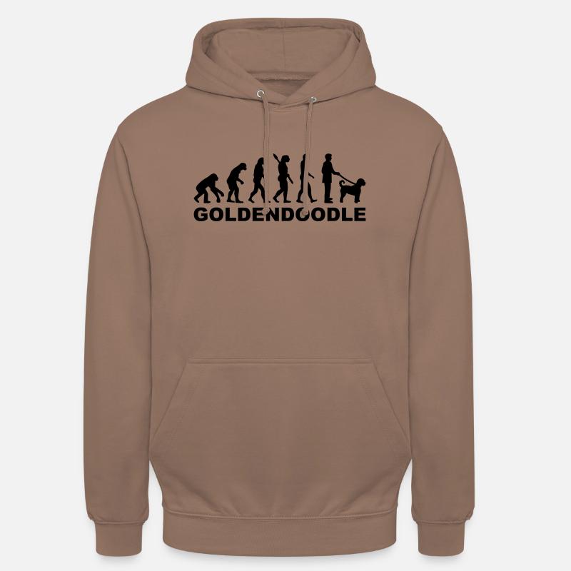 Goldendoodle - Sweat-shirt à capuche unisexe - moka