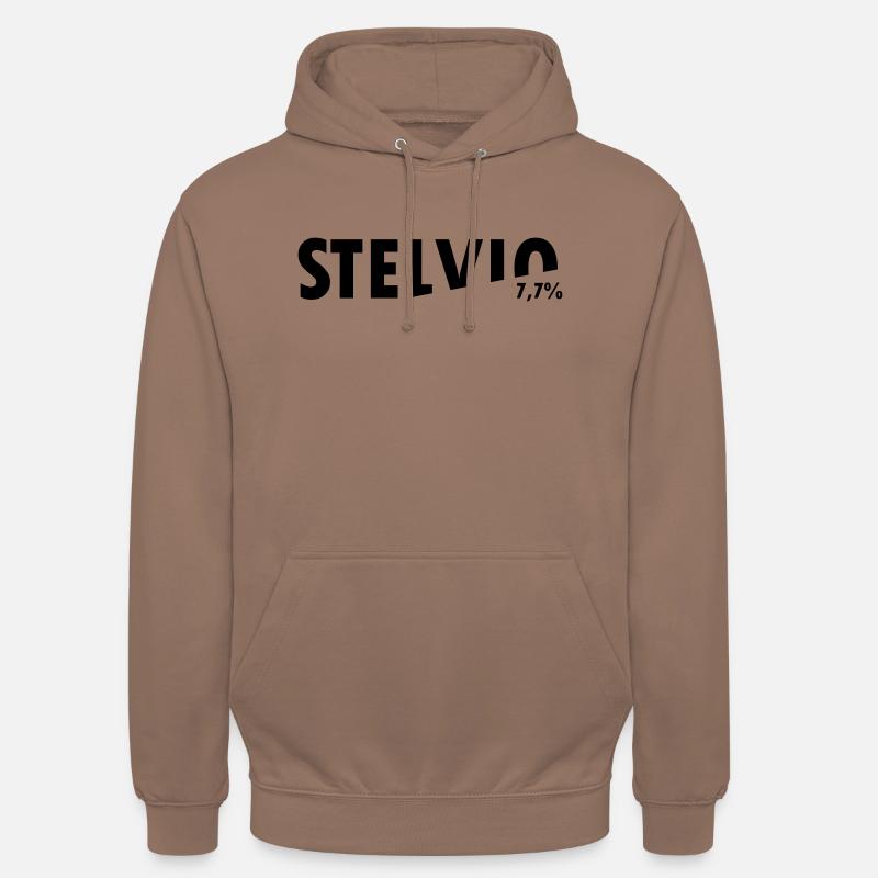 Stelvio Cours - Sweat-shirt à capuche unisexe - moka