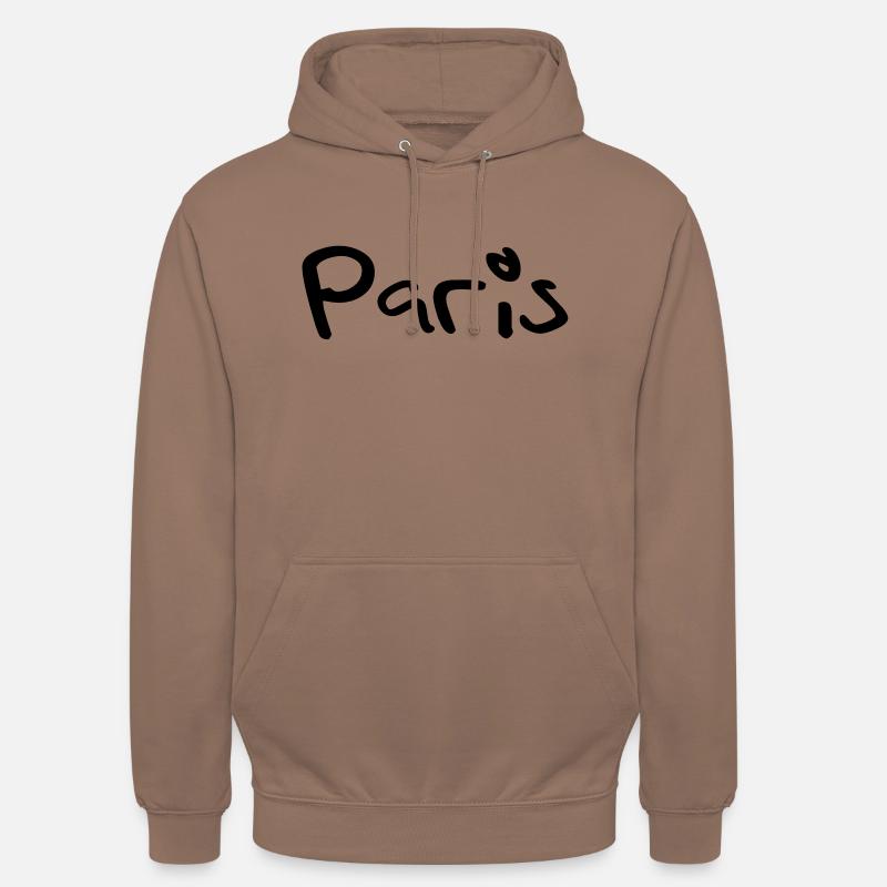 paris - Unisex Hoodie - Mokka