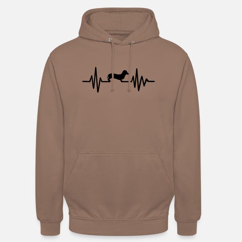 Dackel - Unisex Hoodie - Mokka