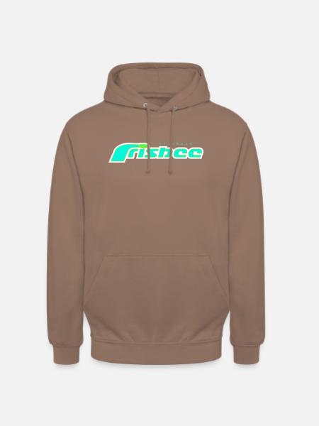 Ultimate Frisbee Turquoise - Unisex Hoodie - mocha