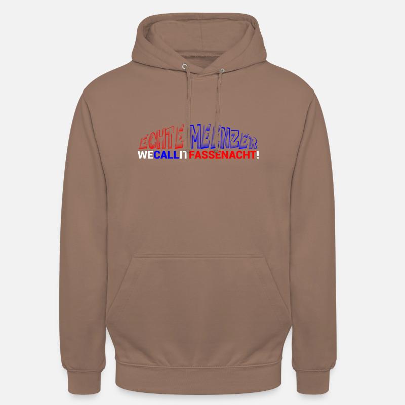 Le cadeau pour le carnaval il de Mayence - Sweat-shirt à capuche unisexe - moka