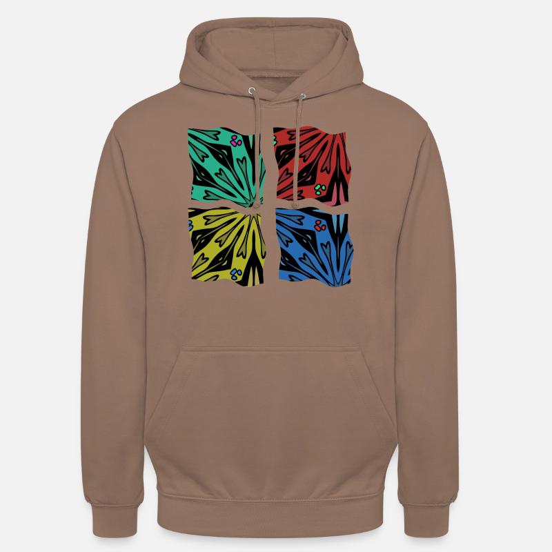 Abstraktion - Unisex Hoodie - Mokka