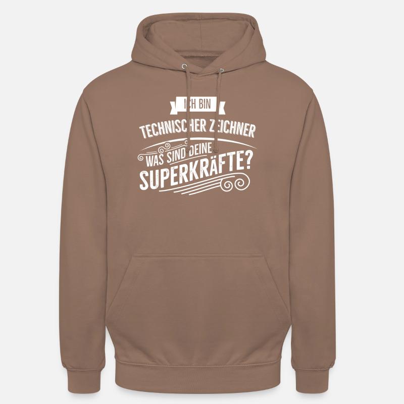 Technischer Zeichner - Unisex Hoodie - Mokka