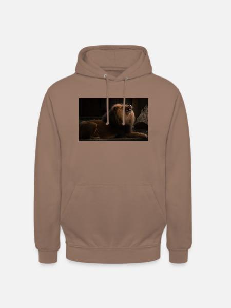 Löwenkopf - Unisex Hoodie - Mokka