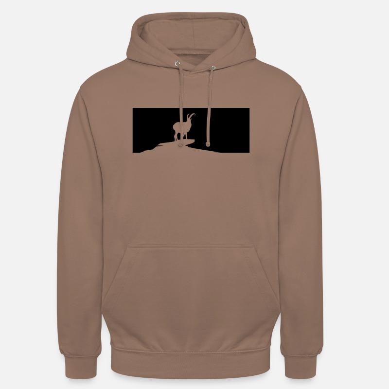 Vuohi - (2) - Unisex-huppari - mokka