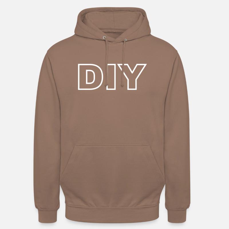 BRICOLAGE - Sweat-shirt à capuche unisexe - moka
