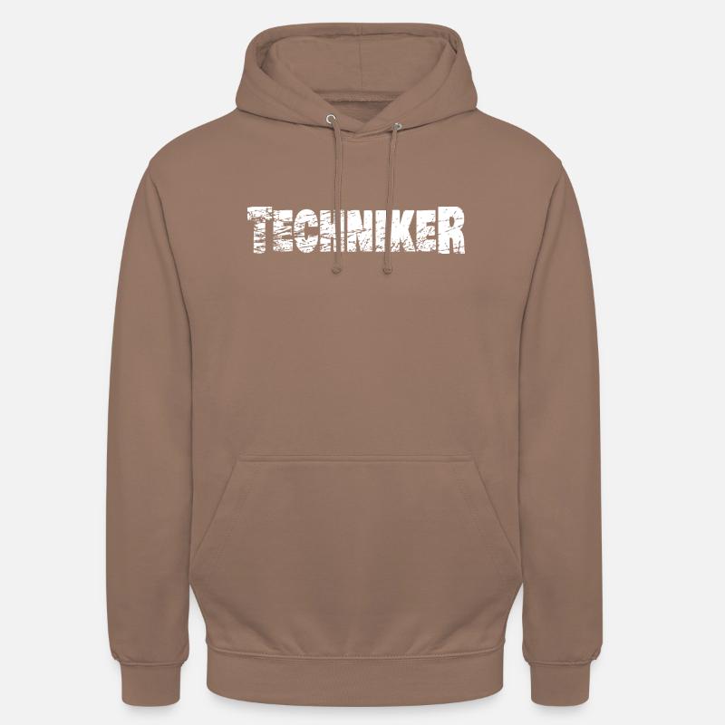 Berufung als Techniker - Unisex Hoodie - Mokka