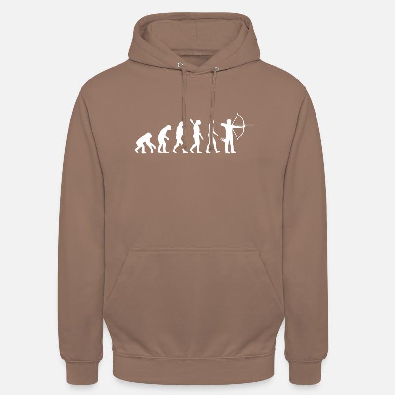 Archery Evolution WH - Unisex Hoodie - Mokka