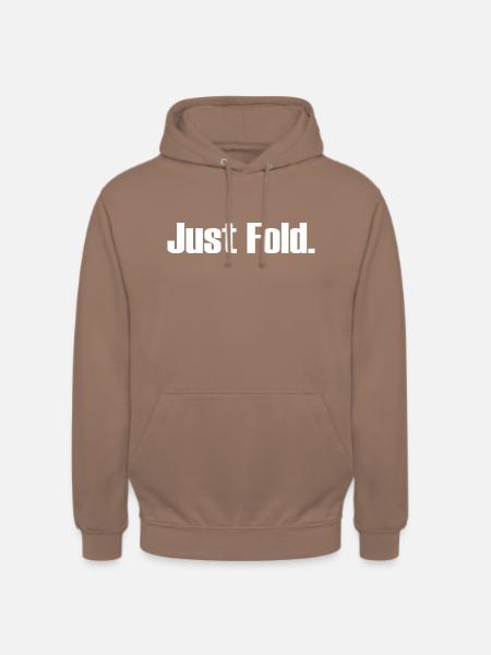 Just Fold - Unisex Hoodie - Mokka