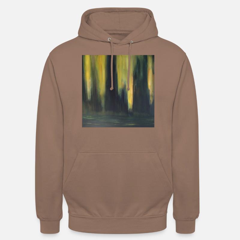 Aurore boréale - Sweat-shirt à capuche unisexe - moka