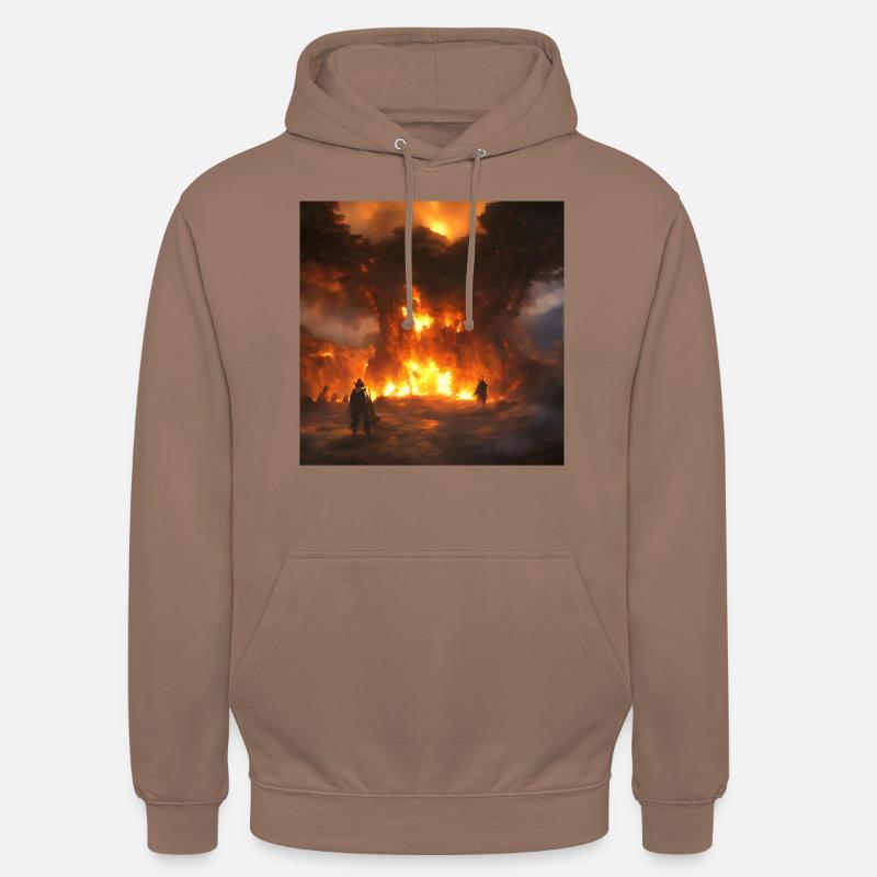 Fire Magic - Unisex Hoodie - Mokka